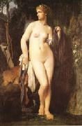Jules Elie Delaunay Diana Norge oil painting reproduction